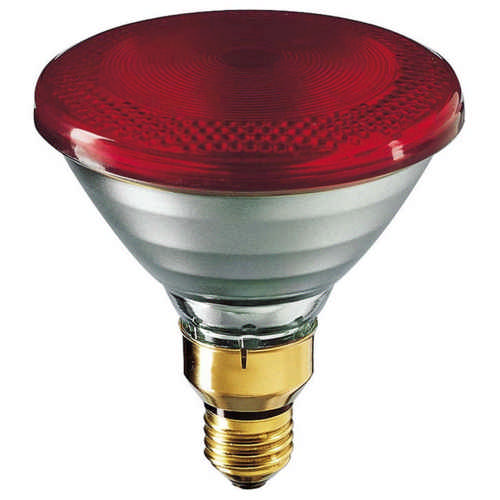 Philips - Wärmelampe Infraphil PAR38 Infrarot Red 100 Watt E27 Rot