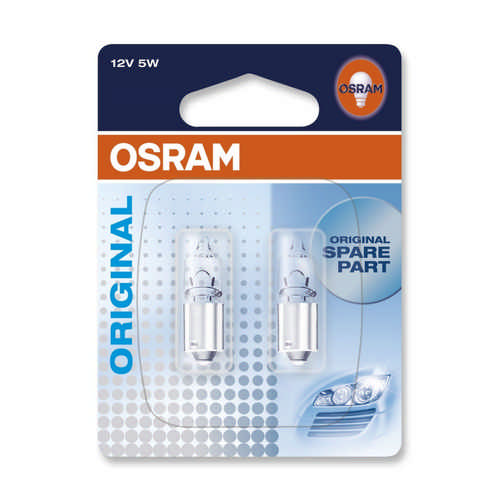 Osram 2 Stück 5 W 12 Volt BA9s 64111-02B