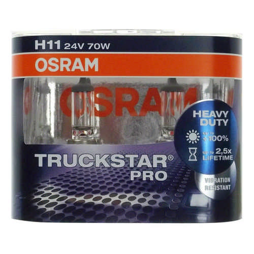 2 Stück Osram H11 Truckstar Pro 64216TSP-HCB 55 Watt PGJ19-2