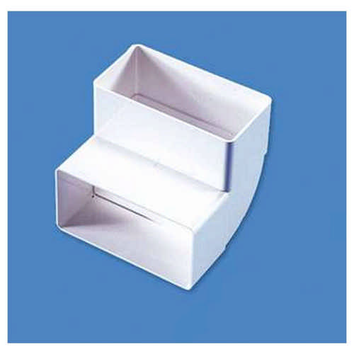 Upmann - Flachkanal Rohrbogen 90 Grad senkrecht System 125