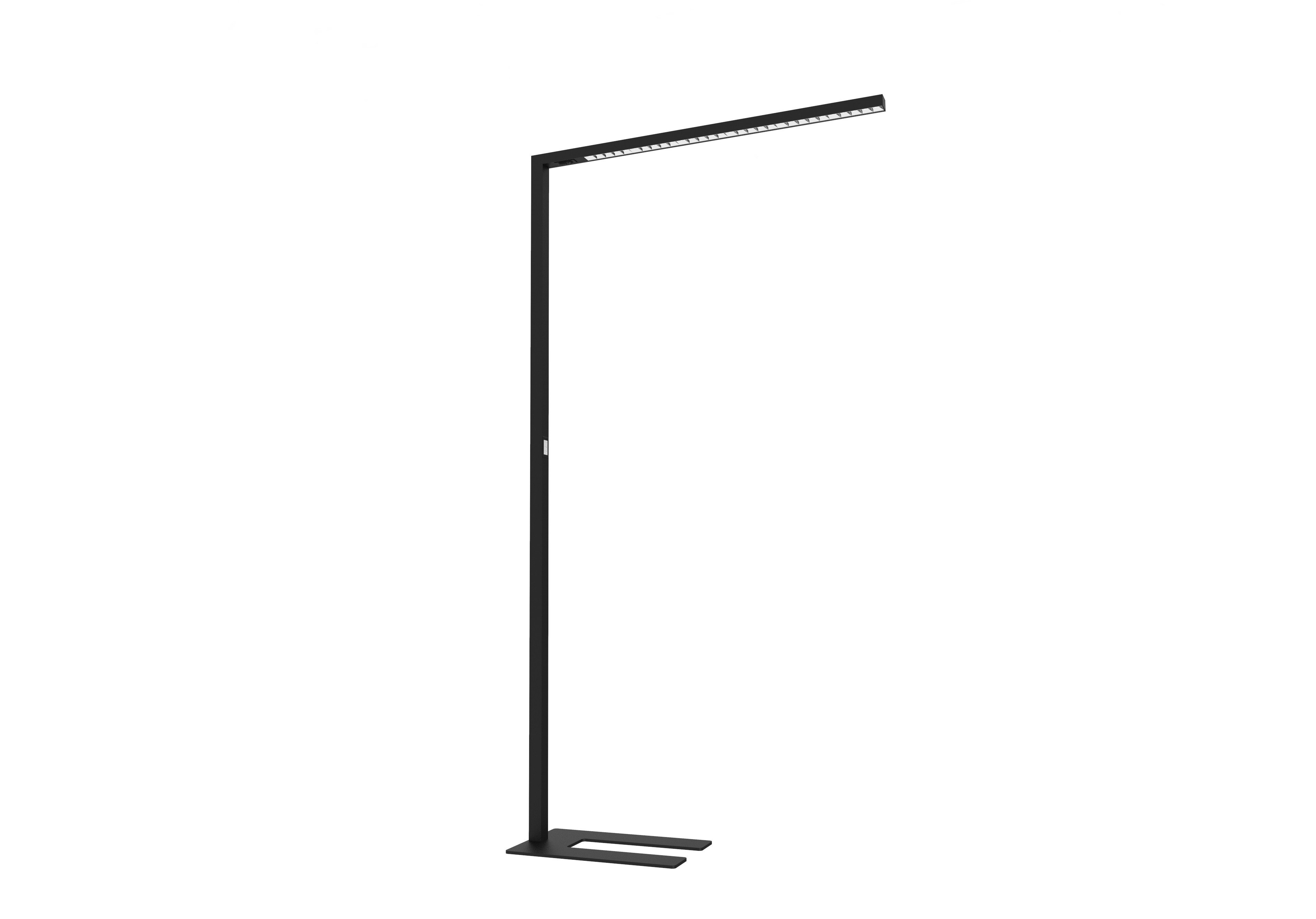 Larsen Linear Stehleuchte direkt indirekt 3000-6500 Kelvin 60 Watt 7500 Lumen dimmbar Präsenzsensor BAP UGR
